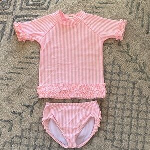Ruffle Butts Girls Size 3T swim suit